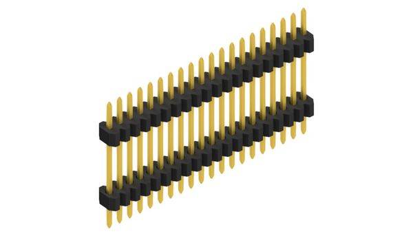 Fischer Elektronik standardna letev z moškimi kontrakti Število vrst: 1 SLVW609220G 10 kos-0