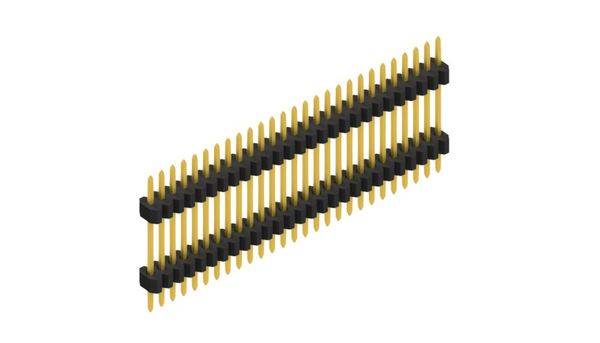 Fischer Elektronik standardna letev z moškimi kontrakti Število vrst: 1  SLVW609227G 10 kos