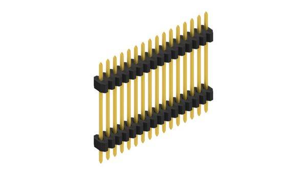Fischer Elektronik standardna letev z moškimi kontrakti Število vrst: 1 SLVW611716G 10 kos-0