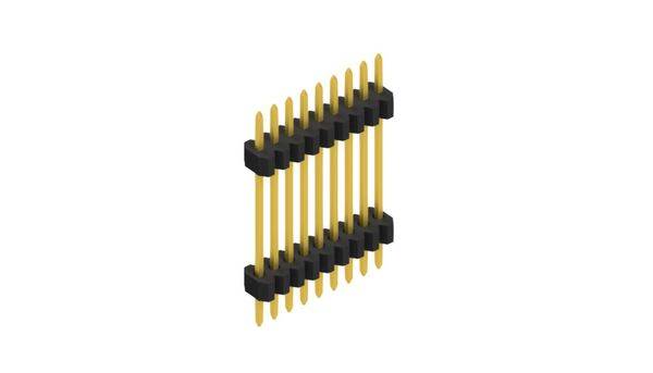 Fischer Elektronik standardna letev z moškimi kontrakti Število vrst: 1  SLVW61179G 10 kos