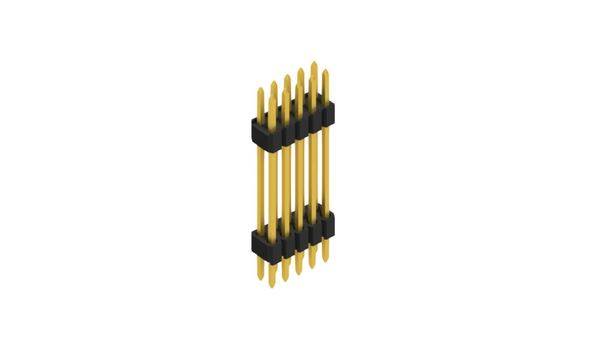 Fischer Elektronik standardna letev z moškimi kontrakti Število vrst: 2 SLVW711710G 10 kos-0