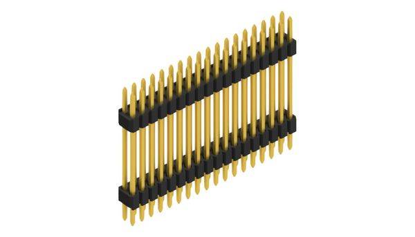 Fischer Elektronik standardna letev z moškimi kontrakti Število vrst: 2 10162713 10 kos-0