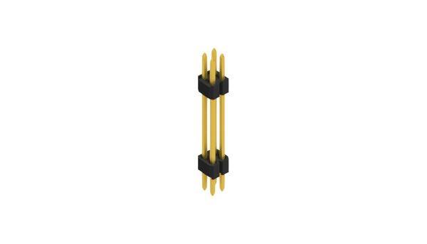 Fischer Elektronik standardna letev z moškimi kontrakti Število vrst: 2 SLVW71174G 10 kos-0