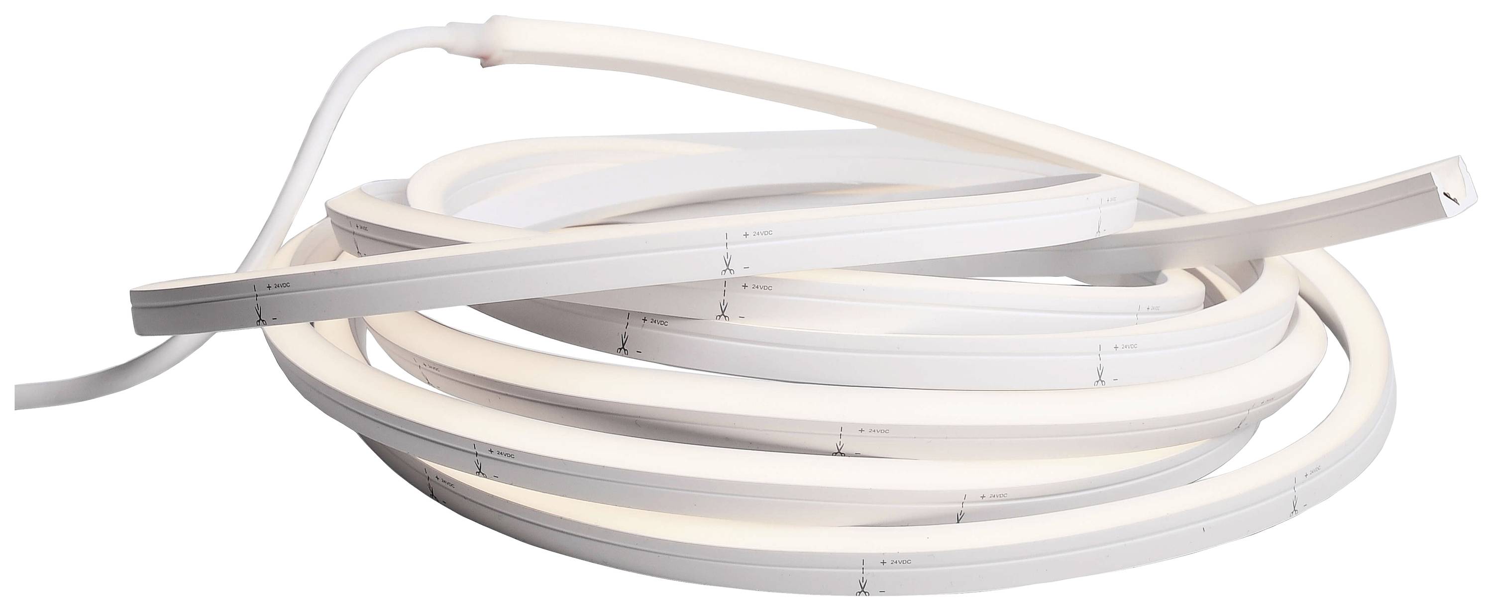 Zvit bel LED-trak.