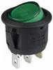 C & K Switches CR102J3GS215QF7 Rocker-Switch CR Series 120 V/AC 16 A 1 x vklop/izklop 1 kos Bulk