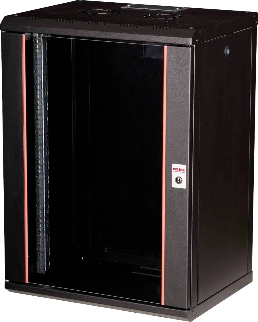 Roline 19" stensko ohišje (Š x V x G) 600 x 818 x 450 mm 16 U črna-0