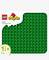 LEGO Duplo gradbena plošča v zeleni barvi, idealna za otroke od 1,5 let naprej. Pakiranje vsebuje eno ploščo.