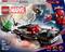 LEGO-komplet 'Marvel Spider-Man proti Venoma Muscle Car', prikazuje avtomobil z figurama Spider-Mana in Venoma, 254 delov, primerno za otroke od 7. leta naprej.