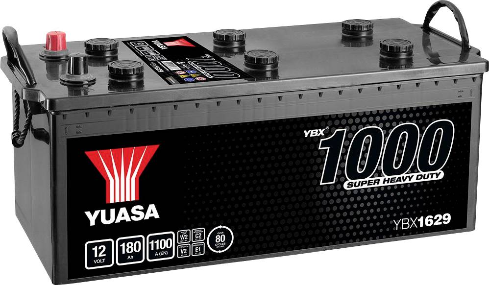 Yuasa Super Heavy Duty avtomobilska baterija 12 V 180 Ah Vrsta pola: T1
