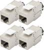 Digitus DN-93617-4 RJ45 vgradni modul keystone CAT 6a 4 kos