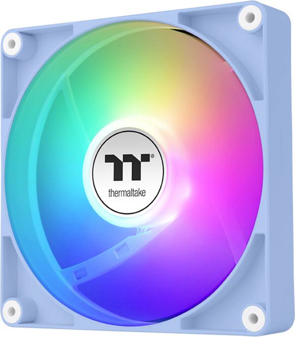Thermaltake CT140 ARGB Sync PC Cooling Fan Hydrangea Blue 2 Pack ventilator za ohišje računalnika večbarvna (Š x V x G) 140 x 140 x 25 mm vklj. LED osvetlitev