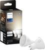 Philips Hue LED žarnice 23023100 EEK: E (A - G) Philips Hue White - LED-Spot-Glühbirne - GU10 - 4.2 W (Entsprechung 50 W) GU10 toplo bela