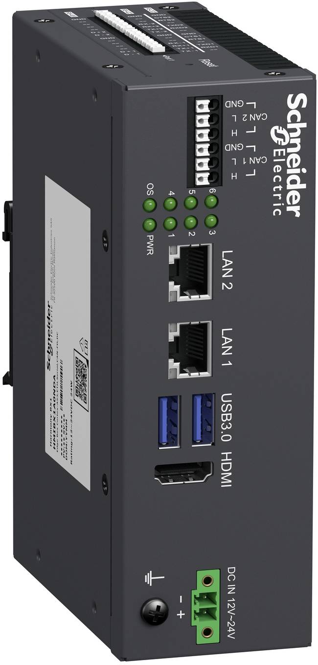 Schneider Electric industrijski računalnik ARM Cortex i.MX8M Plus Quad-Core Cortex-A53 4 GB RAM 32 GB emmc HMIBX1A0NDA-0