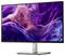 Slika Dell monitorja z abstraktnim valovitim vijolično-rožnatim ozadjem na zaslonu.