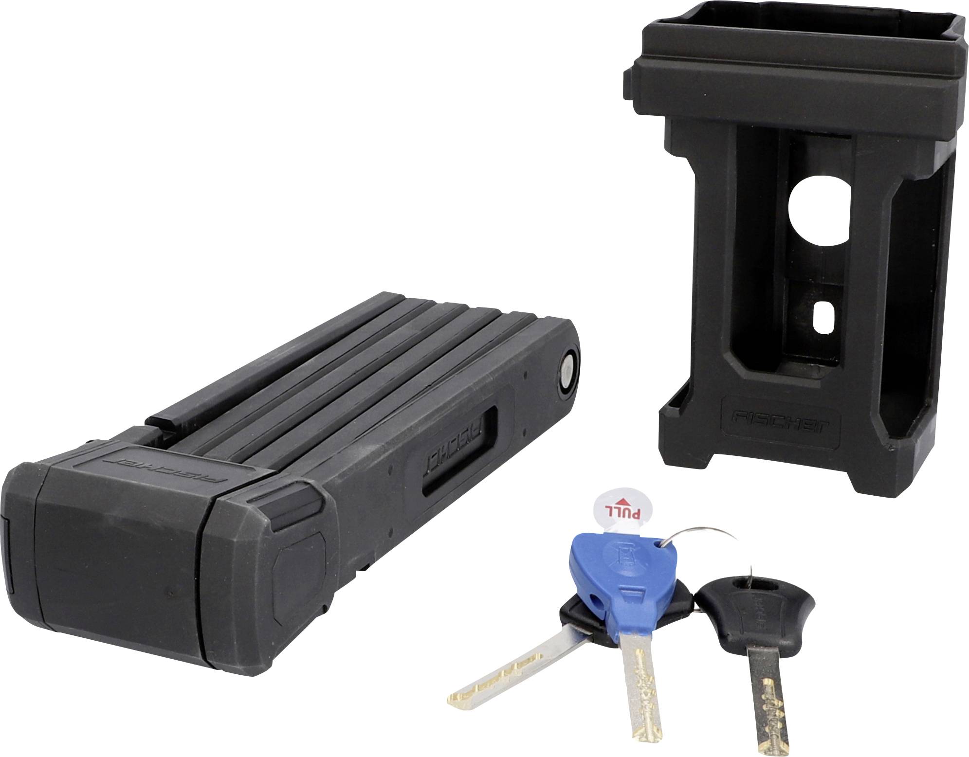 FISCHER FAHRRAD PROTEC PLUS + FK85 zložljiva ključavnica ključavnica na ključ