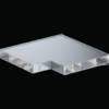 Hager BKGD4006051 ploščati kotnik ravni kot (Š x V) 400 mm x 60 mm 1 kos