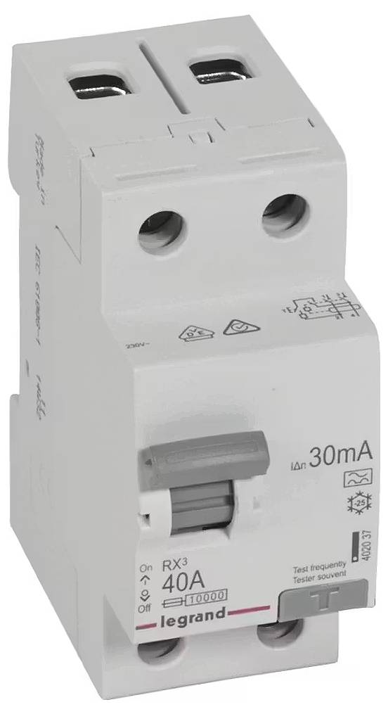 Legrand 402037 402037 FID stikalo A 2-polni 40 A 0.03 A 230 V