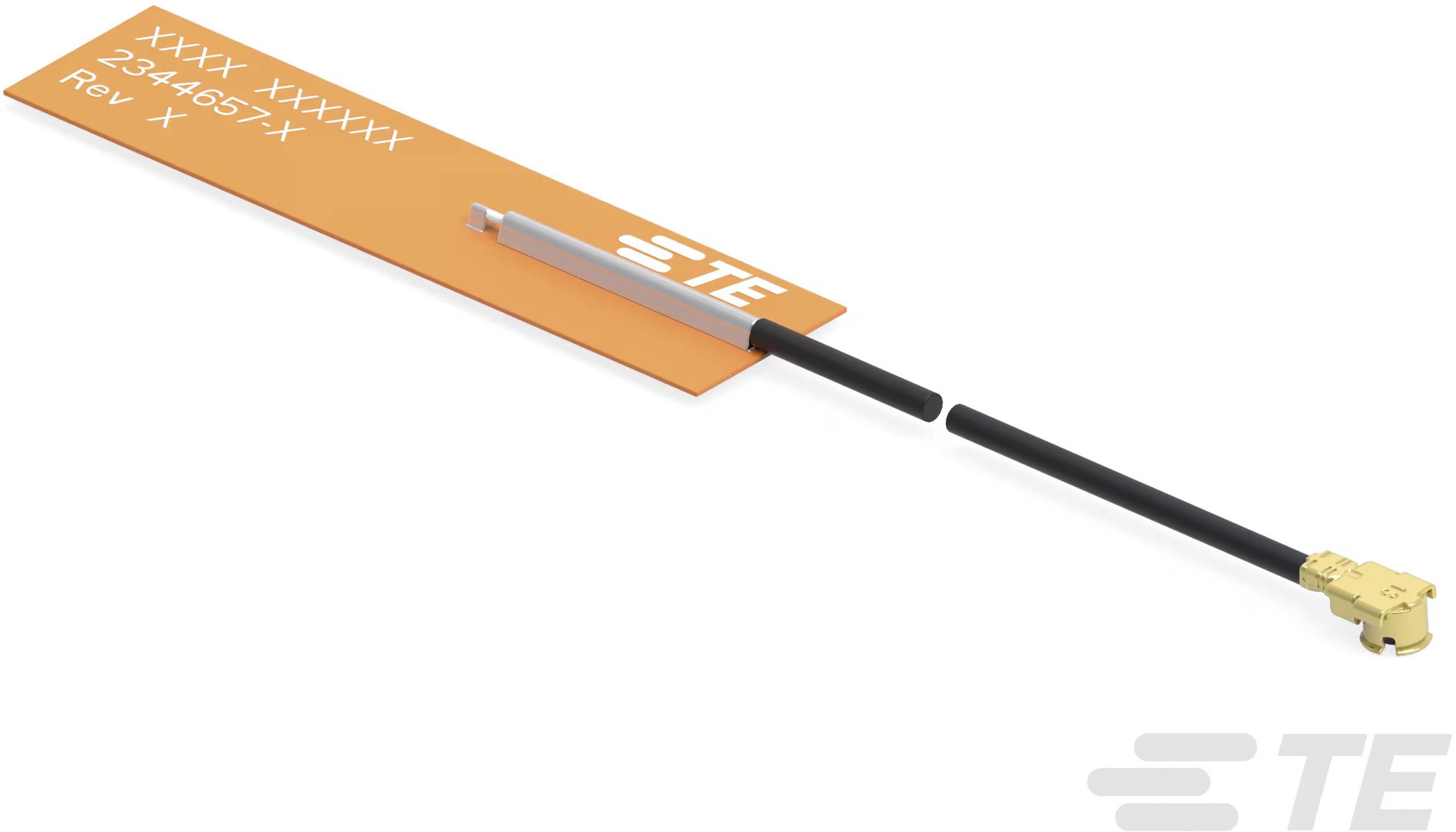 TE Connectivity 2344657-4 antena (Ø x V) 1.13 mm x 0.19 mm 1 kos Bag-0