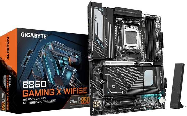Gigabyte B850 GAMING X WIFI6E matična plošča Podnožje (PC) #####AMD AM5 Faktor oblike (podrobnosti) ATX Matična plošča-nabor čipov AMD® B850