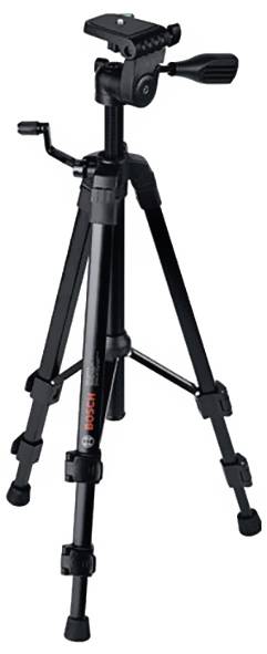 Trikrako stojalo iz črnega kovinskega materiala, primerno za stabilizacijo fotoaparatov in video opreme, z nastavljivi nogami in ročajem.