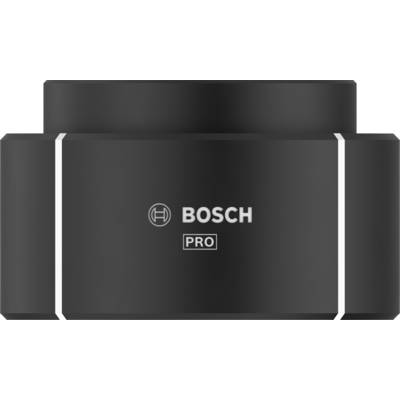 Črna baterija Bosch Pro, pravokotne oblike, z belim logotipom Bosch na sredini.