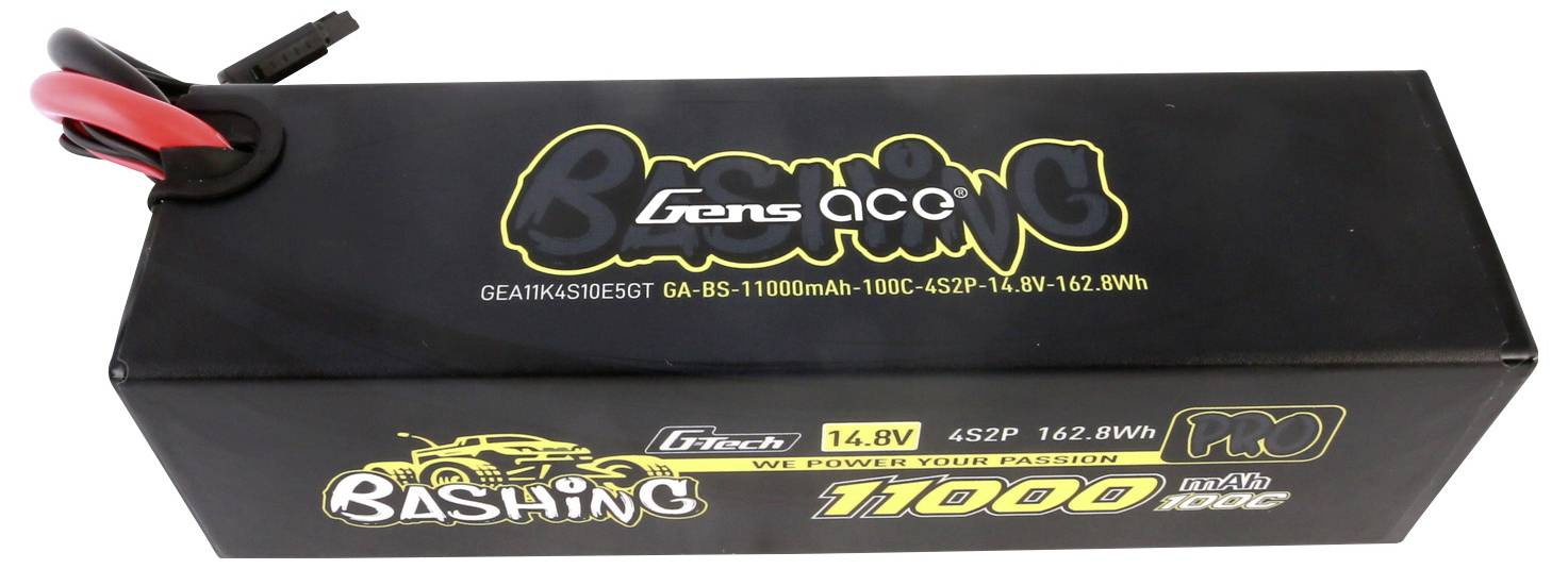 Gens ace lipo akumulatorski paket za modele 14.8 V 11000 mAh trdo ohišje EC5