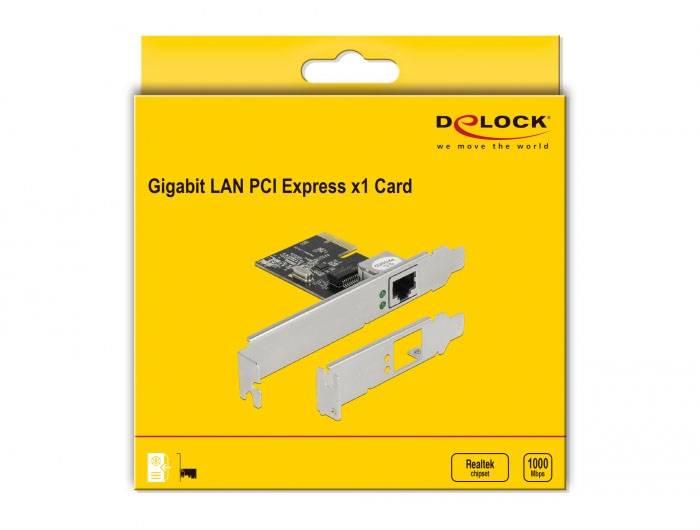 Delock 89189 PCI-Express kartica RJ45 PCIe-3