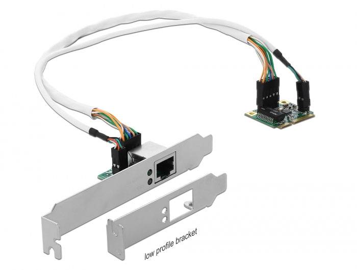Delock 95265 PCI-Express kartica RJ45 Mini-PCI-Express-1