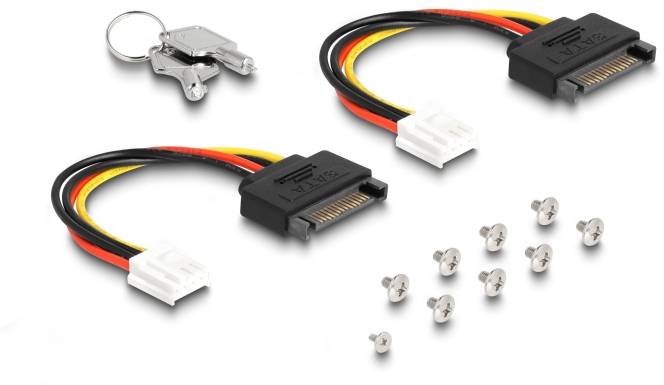 Delock 47129 zamenljiv okvir za trdi disk M.2, SAS-7
