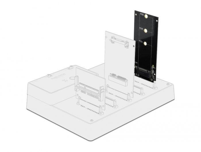 Delock 64099 SATA krmilnik M.2 SATA 6Gb/s-4