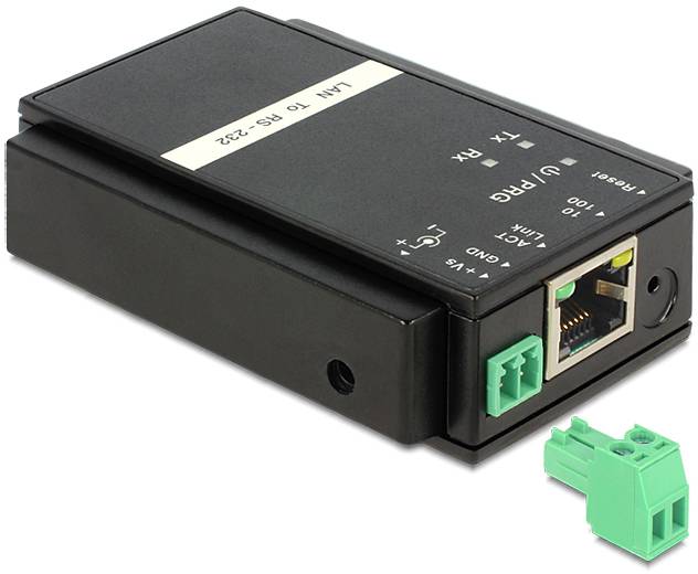 Delock VGA omrežni adapter kabel [1x RS232 vtič - 1x 2-polni] 0 mm črna-3
