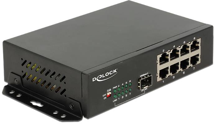 Delock 87708 87708 omrežno stikalo 8 vrat 1 GBit/s vgrajen požarni zid-1