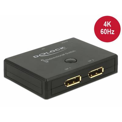 Delock 18750 DisplayPort stikalo 3840 x 2160 piksel-0