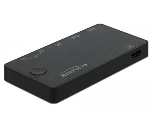 Delock 11477 1+5 vrat KVM preklopnik HDMI tipkovnica 3840 x 2160 Pixel