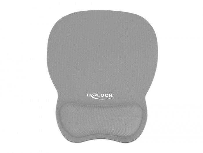 Delock 12698 podloga za miško ergonomski, fleksibilen siva-2
