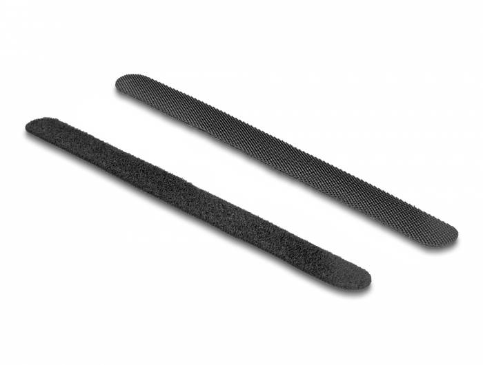 Delock 90547 sprijemalni trak (D x Š x V) 16 cm x 9 mm x 1 mm črna 1 kos-3