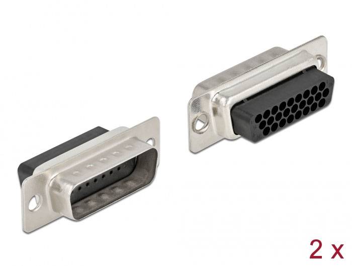 Delock 66713 D-Sub konektor - 2 kos Bag-1