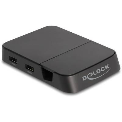 Delock 88018 USB-C®, USB 2.0, HDMI® priključna postaja za mobilni telefon črna Primerno za model mobilnega telefona: Sma-0