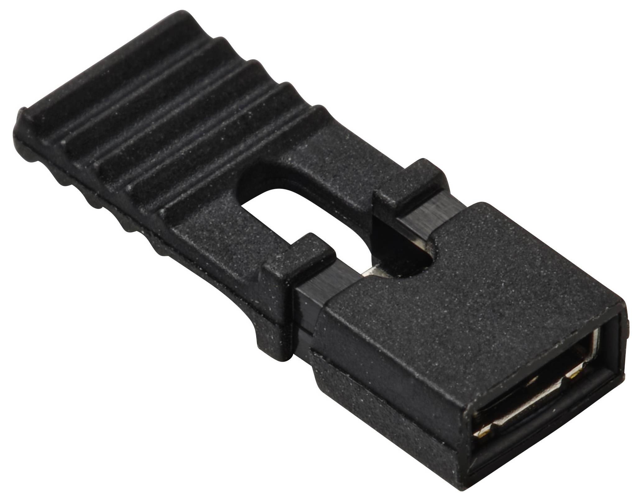 TRU COMPONENTS TC-13537768 kratkostični mostiček Osnovna mreža: 2.54 mm Število pozicij na vrsto:2 Vsebina: 100 kos-1