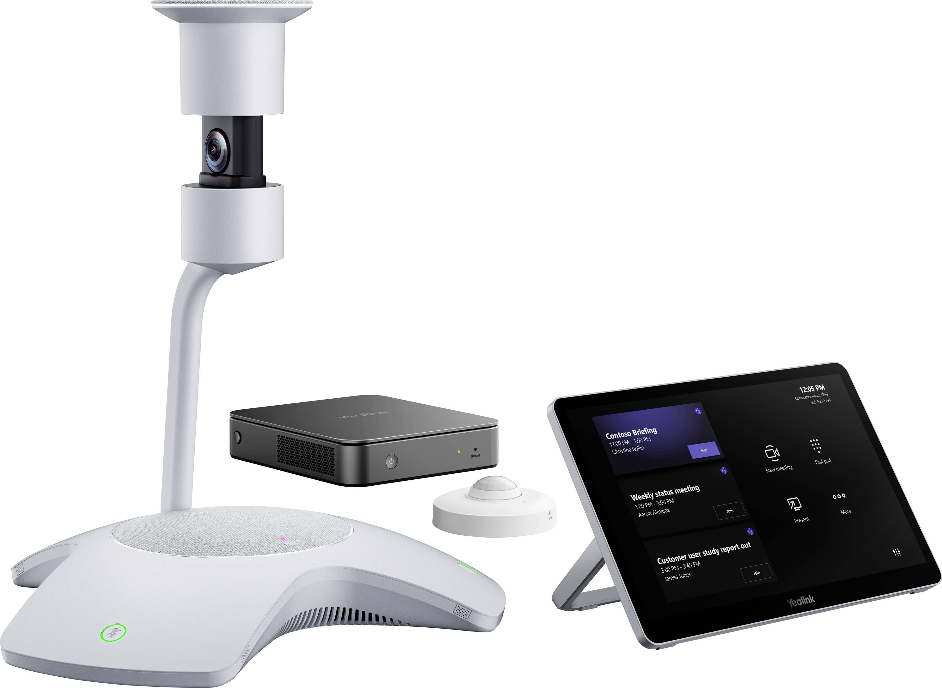 Yealink Yealink MVC Room System S60-C5-000 konferenčni sistem Gigabit-LAN (1 Gbit/s), USB 3.0, Wi-Fi 6 (IEEE 802.11, Blu-0