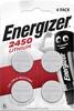 Energizer gumbne celice CR 2450 3 V 4 kos 620 mAh litij