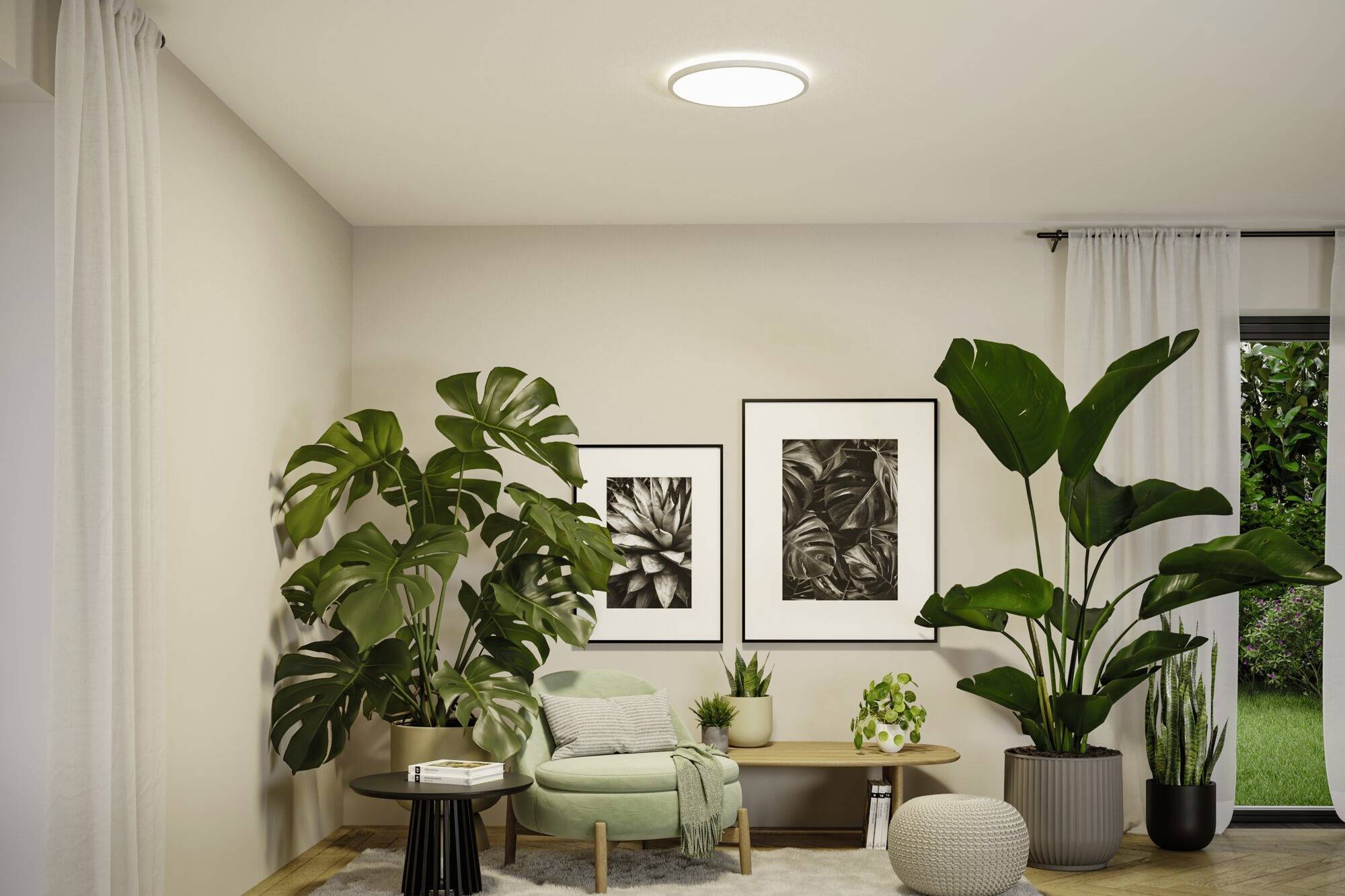 Paulmann Atria Shine 71257 panelna LED-svetilka 20.8 W toplo bela bela-8