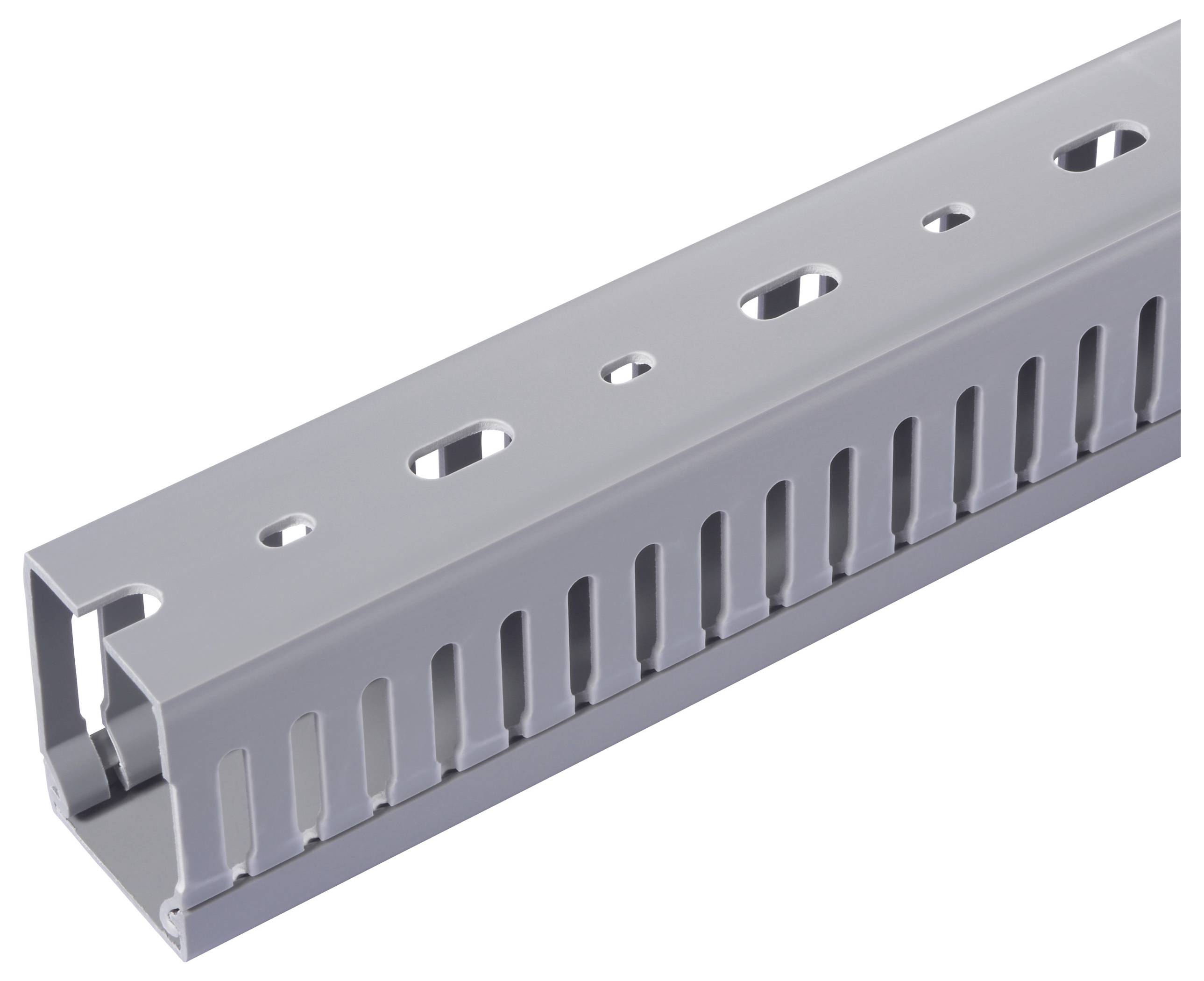 Sygonix SY-6801172 kanalski sistem ožičenja (D x Š x V) 2000 x 33 x 45 mm 5 kos siva-3