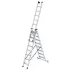 MUNK Günzburger Steigtechnik 033324 aluminij stopničasta večnamenska lestev 25.3 kg