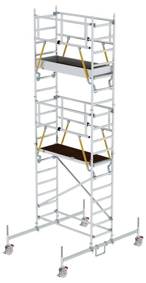 MUNK Günzburger Steigtechnik 154444 aluminij na kolesih