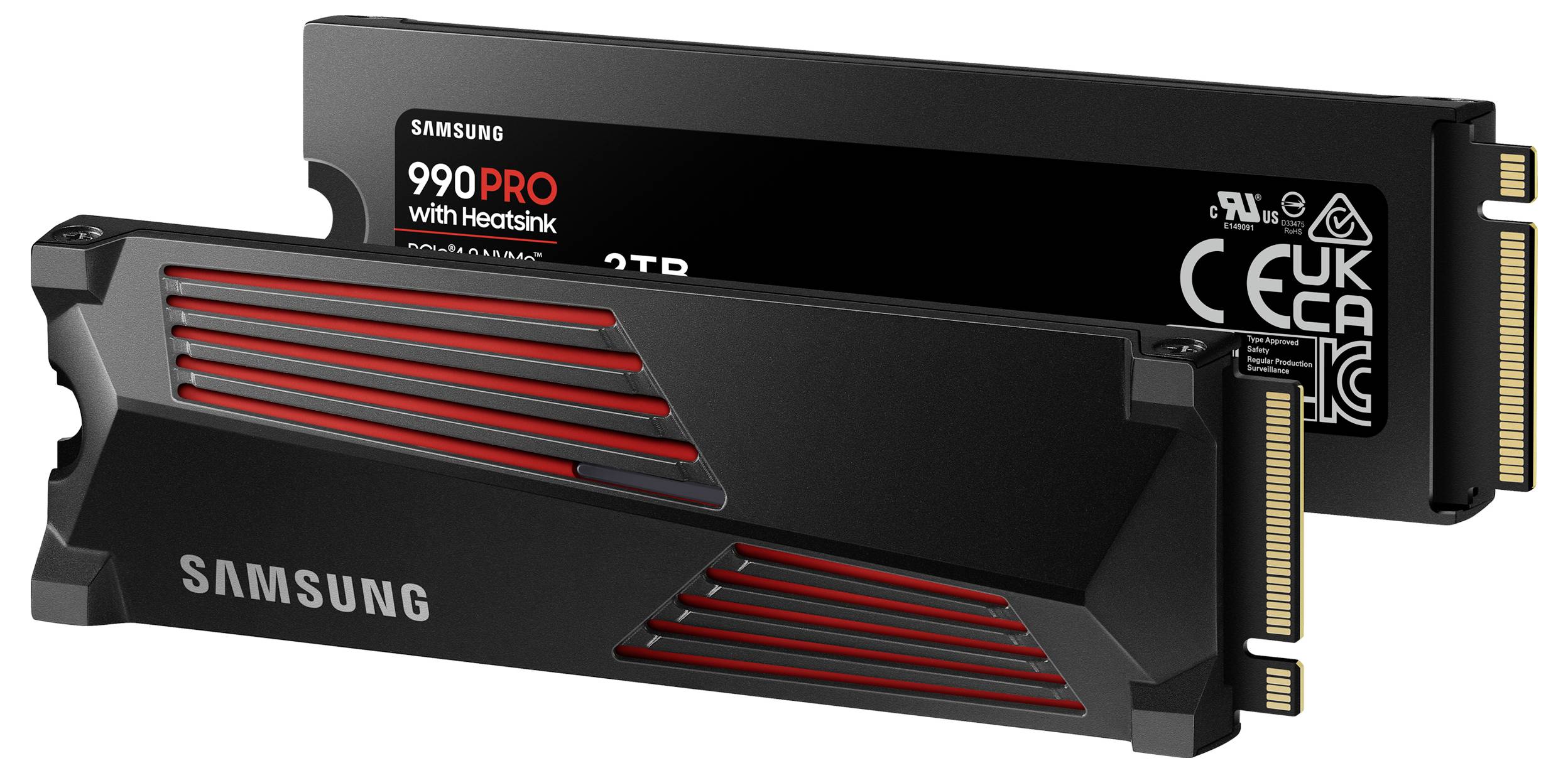 Samsung 990 PRO 2 TB notranji M.2 PCIe SSD PCIe MZ-V9P2T0CW-6
