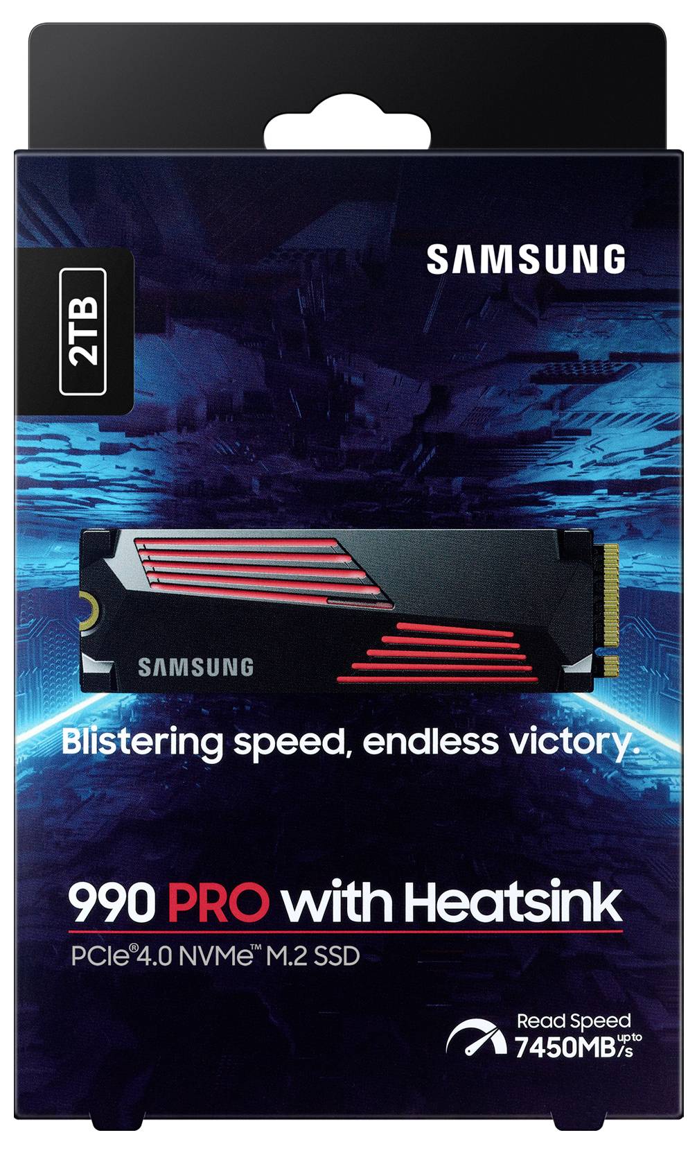 Samsung 990 PRO 2 TB notranji M.2 PCIe SSD PCIe MZ-V9P2T0CW-7
