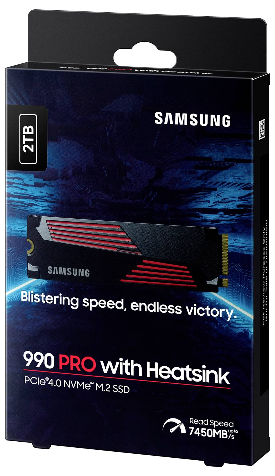 Samsung 990 PRO 2 TB notranji M.2 PCIe SSD PCIe MZ-V9P2T0CW-9