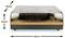 Gramofon s prozorno pokrovko, mere: 350 mm x 150 mm x 440 mm.