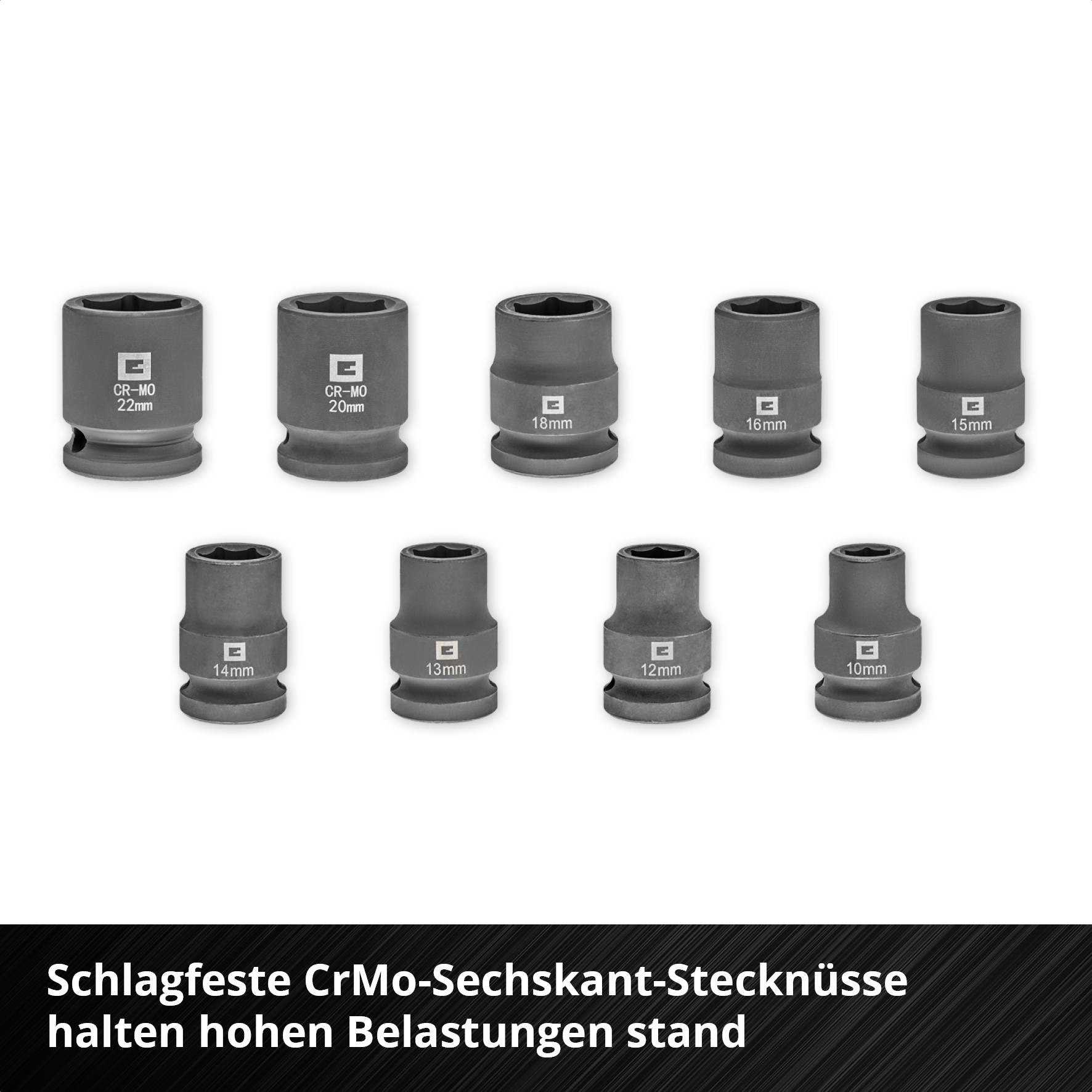 Einhell Impact set Bitov in nasadnih ključev 1/2" 109288-4